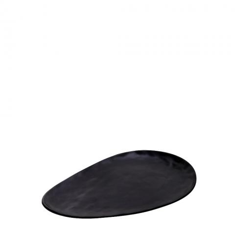 black-πιατελα-τριγ28χ18χ2εκ-wavy-matte-μελαμινησ