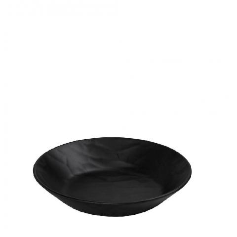 black-πιατο-βαθυ-στρογγ-19εκ-wavy-matte-μελαμινησ
