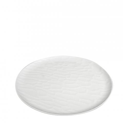 white-πιατο-ρηχο-στρογγ-23εκ-wavy-matte-μελαμινησ