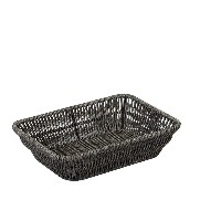 Ψωμιέρα synth. rattan ορθογώνια