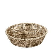 Ψωμιέρα synth. rattan οβάλ