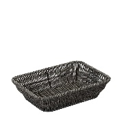 Ψωμιέρα synth. rattan οβάλ