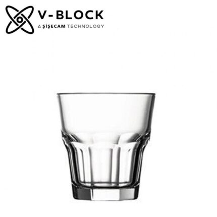 Ποτήρι Dis V Block Casablanca Whisky Tempered 265ml