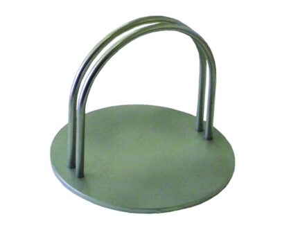 Στάντ menu βάση κάρτας inox