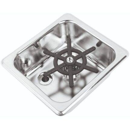 Rinser χωνευτό gn 1/6 Inox 16,2x17,6x7cm