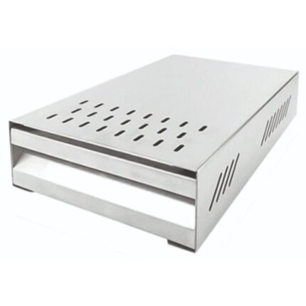 Συρταριέρα υπολειμμάτων καφέ Inox 35x25x9cm
