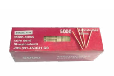 Οδοντογλυφίδα club κοκέσι 6cm - 5,000 τμχ.